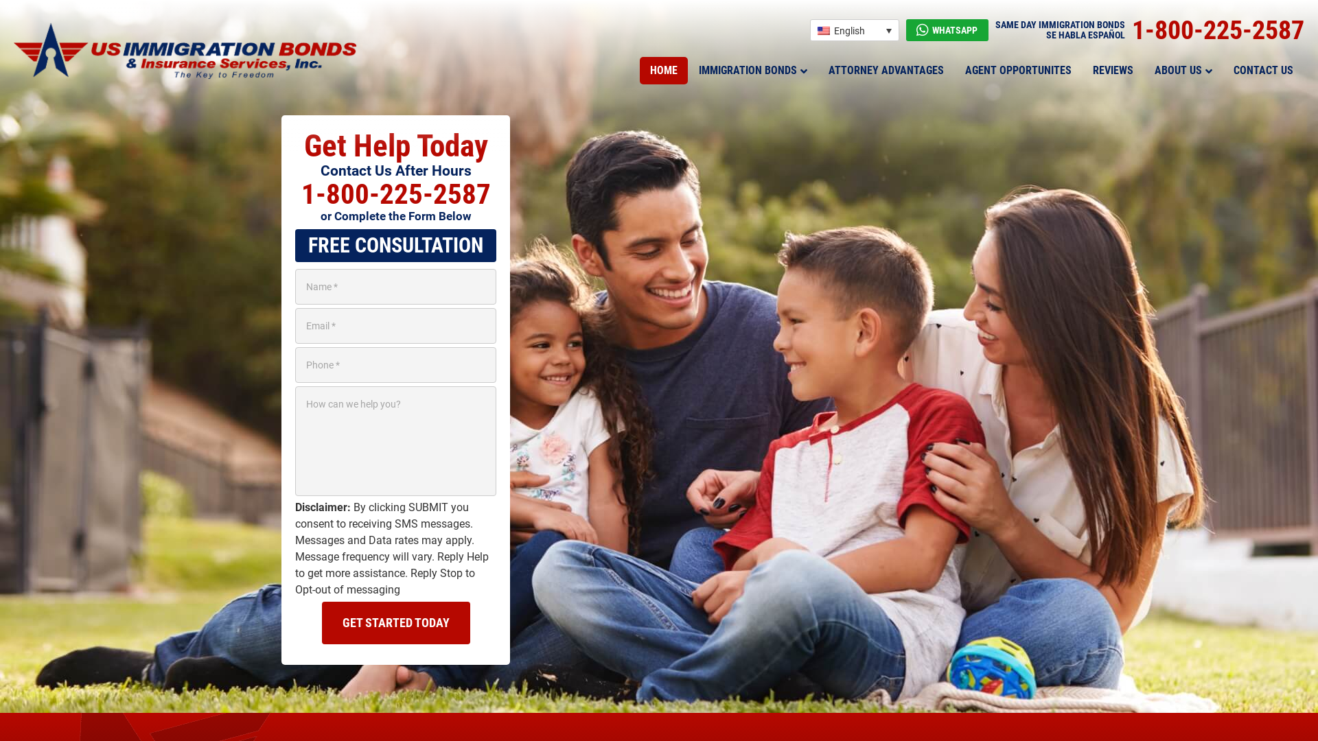 US Immigration Bonds | Same Day Release - We Reunite Families