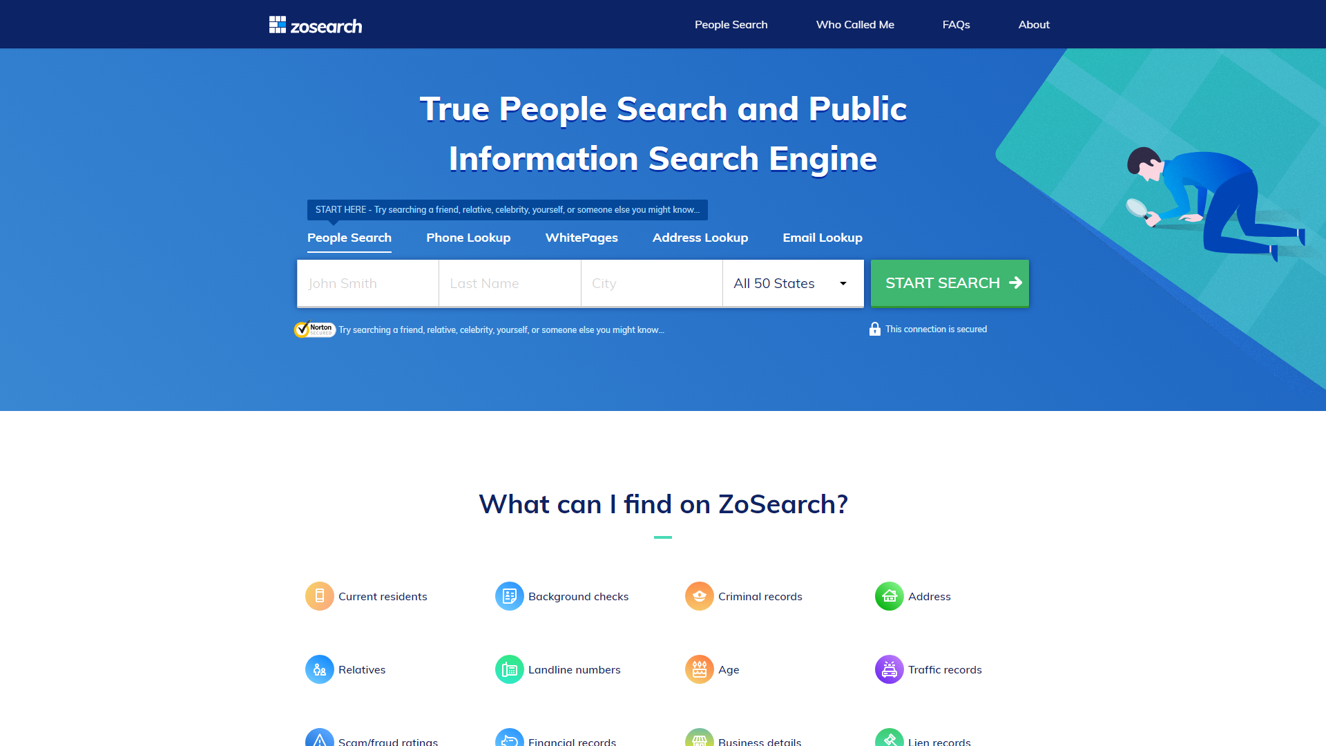 ZoSearch: Find People, Number, Address, Email and More for Fast